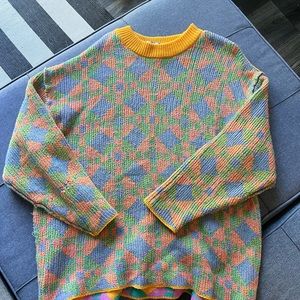 Free people Malibu pattern sweater